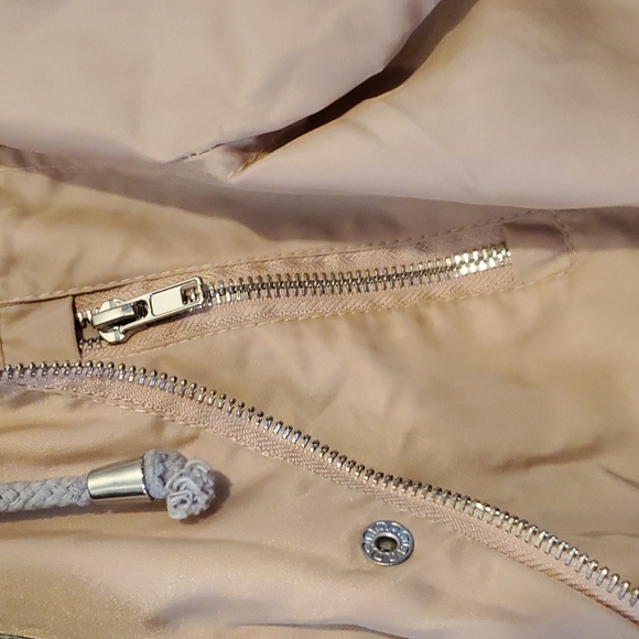 2×☆HOST PICK☆ Womens CHEMIZTRY 2 Layer Jacket Blush pink & gray small - Picture 9 of 13